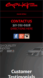 Mobile Screenshot of explicitcustoms.com